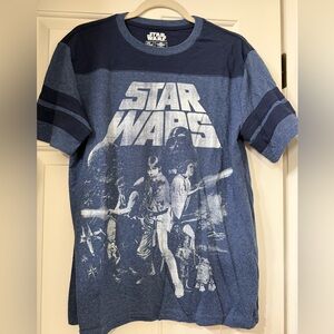 Star Wars Navy and Blue Graphic Tee